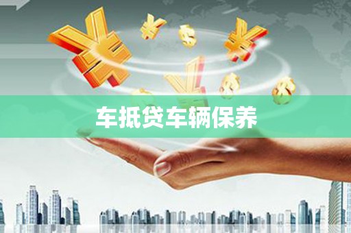 友谊车抵贷车辆保养