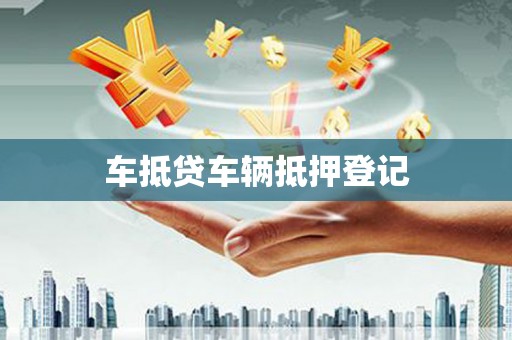郧阳车抵贷车辆抵押登记